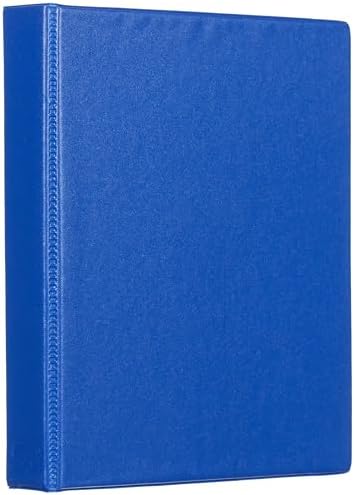 2K 218M.A Klasör/Dosya A5 Plastik Talebe/Cari Hesap 3 cm Sırt 2 Halka D Mekanizmalı Kutu içi 12 Adet, Mavi - Görsel 1