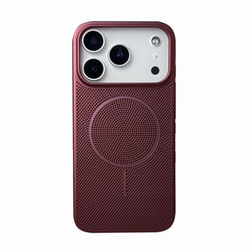 RNOZX iPhone 17 Pro Max�p ���M��p�}�O�l�b�g�P�[�X �ʋC���X�����J�o�[�iiPhone 17 Pro Max/���C�����b�h�j