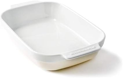 KitchenAid Pirofila Teglia Piccola in Ceramica 5x14x19cm | 0.8L :  Amazon.it: Casa e cucina