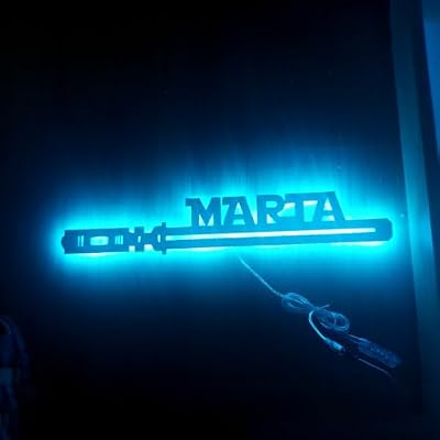 Cartel neón led espada laser para estrellas Star Guerra nombre personalizad decorar pared 9 caracteres Letrero decorativo personalizable luz película Wars de las Galaxias Lámpara The Last Jedi sable | Ya disponible en tu tienda friki favorita! En mundofriki.es! Cartel neón led espada laser para estrellas Star Guerra nombre personalizad decorar pared 9 caracteres Letrero decorativo personalizable luz película Wars de las Galaxias Lámpara The Last Jedi sable | Ya disponible en tu tienda friki favorita! En mundofriki.es!