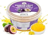 52USA Passion Fruit Popping Boba (500g), Popping Pearls for Bubble Tea, Beverages, Sweets, Ice Cream, Shakes, Desserts & Smoothies Topping, 1.1 Pound (Pack of 1)