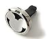 FIKA Mickey Car Air Freshener Vent Clip Locket Aromatherapy Essential Oils Great For Travel Pads included (Silver)
