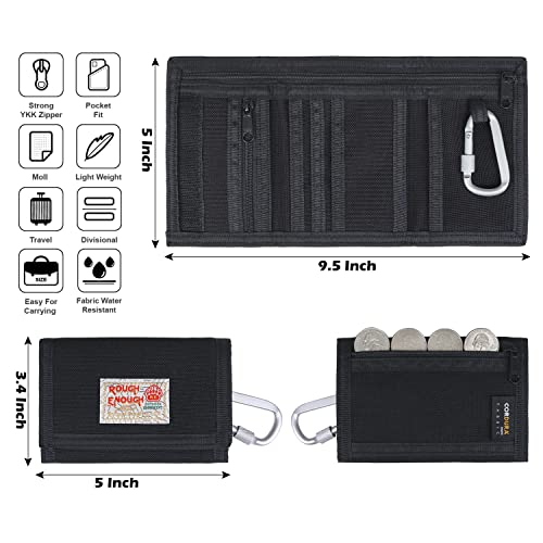 Rough Enough Kids Wallet For Boys Teen Neck Lanyard Wallet With Keychain #TOP4