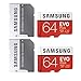Produktbild Samsung MicroSDXC EVO Plus Speicherkarte mit Adapter (MB-MC64GA), 64 GB, 2 Stück