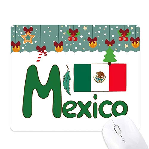 Tapis de souris drapeau Mexique vert pour personnaliser votre bureau gaming
