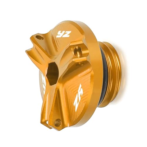 Tapón de aceite para motor de moto Yamaha WR450F y YZ250FX con sellado seguro