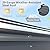 MUPATER Outdoor Carport Canopy 10' x 15', Metal Carport Tent Heavy Duty, Garage Car Shelter Shade with Metal Roof, Frame and Bolts for Car, Truck and Boat, Grey and Silver
