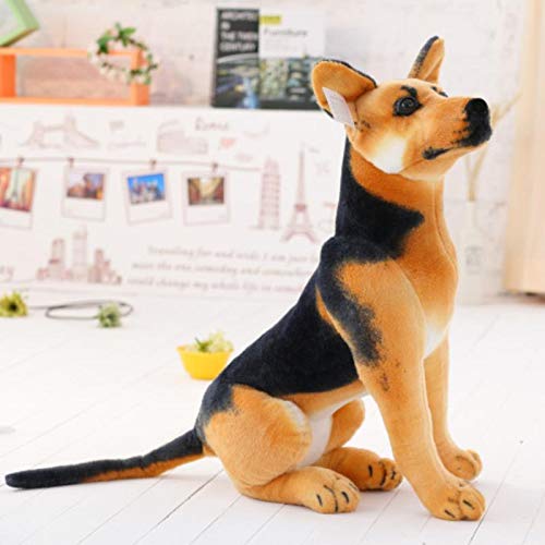 AECHII 30-90cm giant plush dog toy stuffed animal German shepherd dog plush toy a for boys and children 50cm sitting