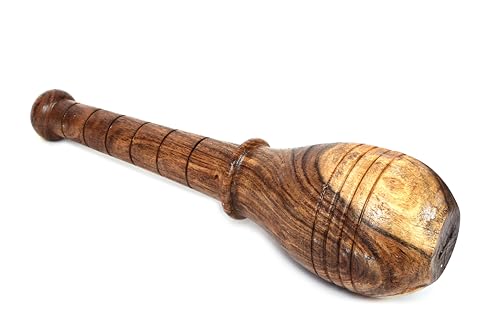 KNK GADA FITNESS BAR INDIAN CLUB BHEEM MACE SHOULDER EQUIPMENT MEEL KARLA KATAI FITNESS DURABLE WOODEN EQUIPMENT (5 to 6 KG) by KNK - Image 8