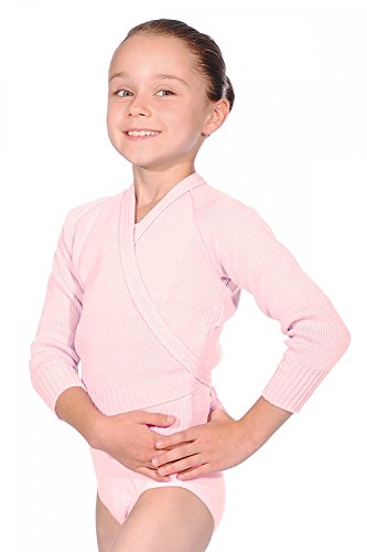 Roch Valley Acrylic Crossover Cardigan 26 Pale Pink