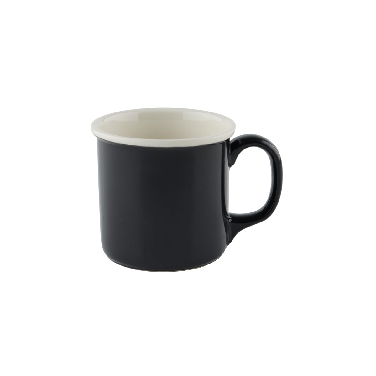 Aryıldız Patara Siyah Porselen Mug Bıg Kupa
