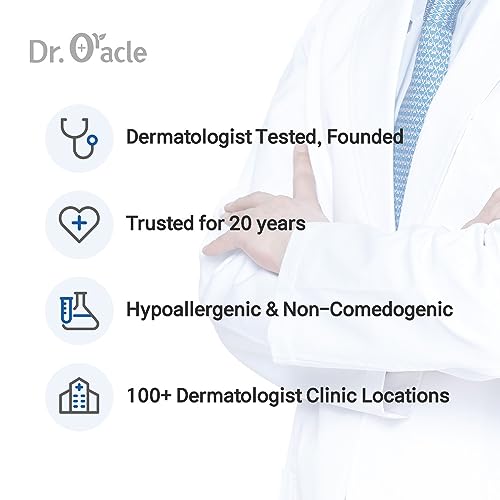 DR.ORACLE Ampoule Hyaluronic Acid Serum for Face Korean Skin Care - Moisturizer Essence Anti-Aging Serum, Intense Hydration Moisturizing K Beauty (0.57o.z), Dermatologist Tested, Clinical Care