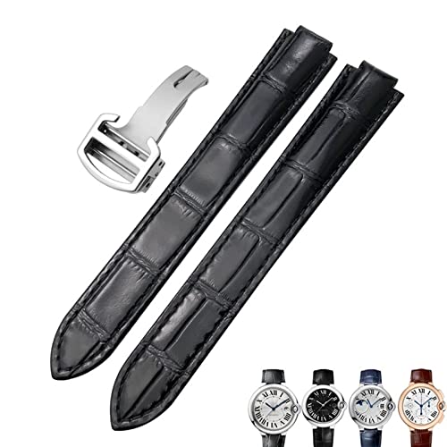 Bracelet de montre cuir véritable pour remplacer et sublimer votre boucle déployante 18mm