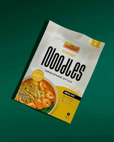 Lee Kum Kee Satay Nudel Meal Kit - Singapur Style Satay Ramen Nudeln mit Erdnusssauce und Suppenbasis, fertig in 3 Minuten, ideal als schnelle Mahlzeit für eine Person, 1 x 148 g – Bild 3