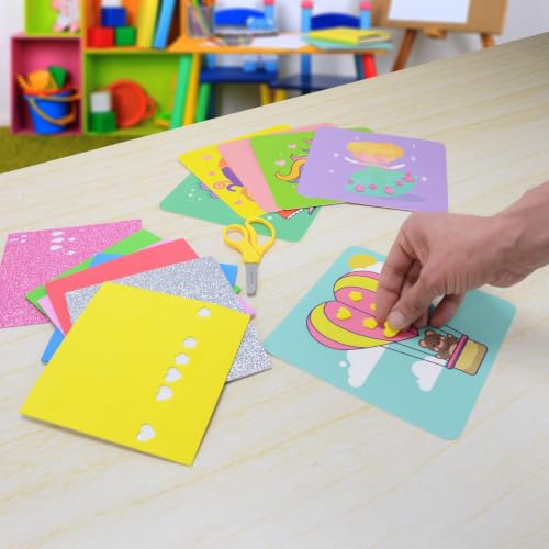 Westcott Kids Foam Art Kit with 800+ Stickers - Back to School Learning Crafts for Preschool and Kindergarten - Arts & Crafts Activity, Art Supplies, DIY, Gift, Travel, Toy, Ages 4+ - Image 9