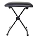 DynaSun Compact MKCH Style-X Banc de Piano Tabouret Noir hauteur Ajustable pour Clavier Piano Synthétiseur Workstation