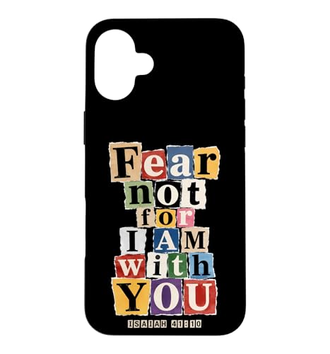 For I Am With You Isaiah 41 10 �����̈�� �X�}�z�P�[�X iPhone 16 Plus �p