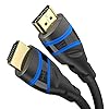 KabelDirekt – 8K/4K HDMI-2.1-Kabel – 1 m kurz – von HDMI Zertifiziert für höchste Qualität (8K@60Hz, Ultra High Speed/48G, neuester Standard, optimal für PS5/Xbox, Monitor/TV/Beamer, schwarz)