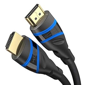KabelDirekt – 8K/4K HDMI-2.1-Kabel – 1,5 m – von HDMI Zertifiziert für höchste Qualität (8K@60Hz, Ultra High Speed/48G, neuester Standard, optimal für PS5/Xbox, Monitor/TV/Beamer, schwarz)
