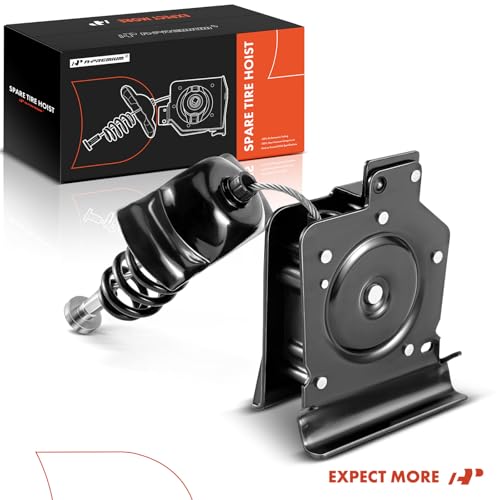 A-Premium Spare Tire Hoist Spare Tire Winch Carrier Compatible with Chevy Silverado 1500 99-18, 2500 3500 Suburban Tahoe & GMC Sierra 1500 99-18, 2500 3500 Yukon, Replace# 20870067, 15866164 by A-Premium - Image 9