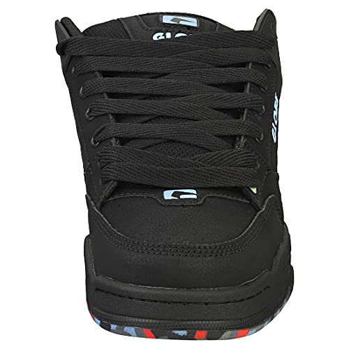 Globe Tênis de skate Heritage masculino, preto/upcycle 40, Preto/Upcycle