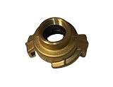 NRV-Outdoorbedarf Schnellkupplung aus Messing mit Innengewinde, 1/2" bzw. 13mm