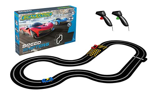 Scalextric Speed Shifters 1:32 Analog Slot Car Race Track Set C1414T #TOP1
