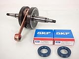 cigueñal de motor  Cigüeñal de mecanismo de biela manivela Top performances moto motor Derbi Senda 50 Euro2 de 1996 a 2005