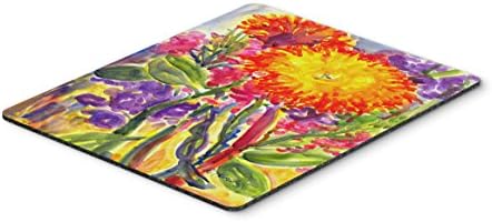 Caroline's Treasures 6077MP Flower - Aster Mouse Pad, Hot Pad or Trivet for Home Office Gaming Working Computers Laptop Mouse Mat,Washable Large Mousepad image 2