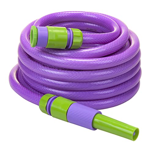 Mangueira de Jardim Plantta - Com engates e esguicho - Roxa, 6m