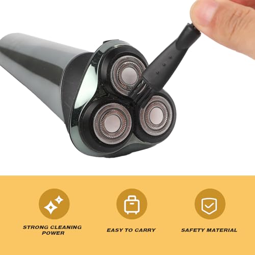 18 peças de escova de limpeza elétrica masculina, escovas de limpeza de barbeador, escovas de barbea