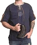 Características: estilo pirata, mangas largas/mangas cortas, suelto, casual, costuras