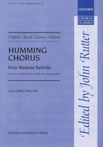 Humming Chorus from Madama Butterfly: Vocal Score (Oxford Choral Classics Octavos)