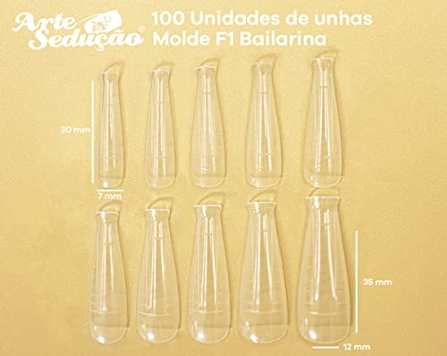 Kit Molde F1 Bailarina 100 und + Lanterna Led Uv Multicolor