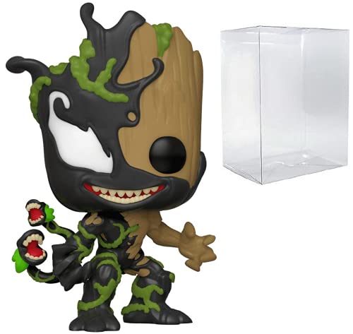 Marvel: Venom - Figura de vinilo para niños pequeños venomizados Funko Pop (con funda protectora compatible con caja emergente)