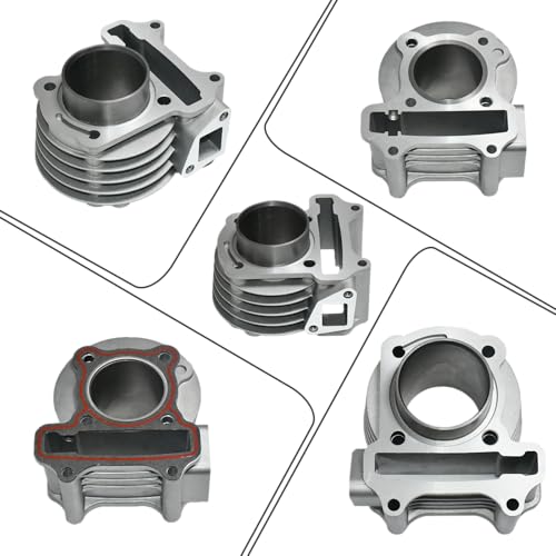 Image of SOLD OUT-Tupo GY680-47 Cylinder Kit 80cc Big Bore Compatible with TAOTAO JONWAY ZNEN Roketa ATV Moped Go-Kart That Equipped With GY6 4-Stroke 69mm Valves 139QMB Engine, Top End Rebuild Kit