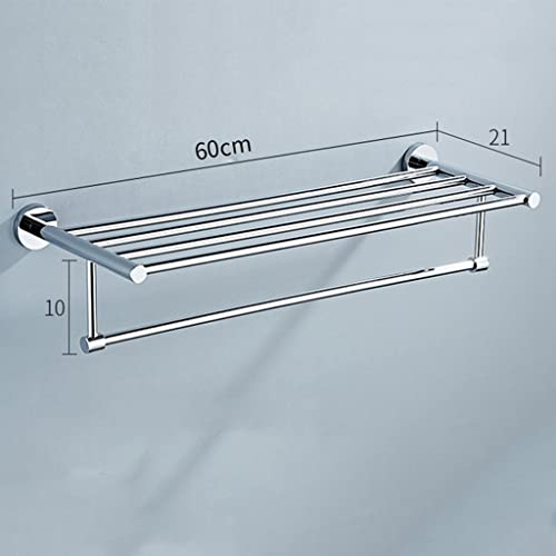 Porte-serviette mural rack de toilettes support de salle de bain en métal