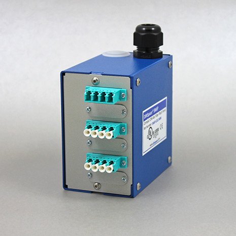 DINSpace SNAP-12LC-MM OM3/4 patch panel