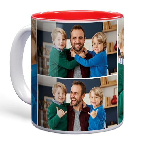 ArtPix Custom Photo Coffee Mug - Personalized Picture Mug for Dad, Mom