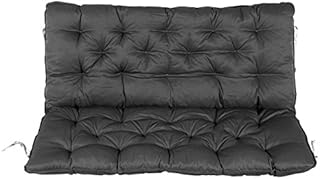 Homecall 20058 Bench Back Panel Approx. 120 x 98 x 10 cm Cushion Grey