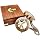 Norse’S TRADECRAFT Brújula Vintage con Reloj de Sol - Regalo Antiguo Único para Hombres con Cadena y Caja de Madera | Brújula de Latón Artesanal para Senderismo y Supervivencia | Ideal para Camping, Viajeros, Navegantes y Decoración Steampunk