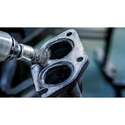 Bosch 1x PRO Stainless Steel Longlife Topfbürste, gezopfter Draht für 6‑mm-Zylinderschaft und Bohrer (Ø 19 mm, Professional Zubehör Bohrmaschine/Schrauber)