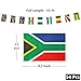 Africa 54 Countries Banner Flag String, 54 African Country Mini Flag Small Banner for Classroom, Party, Shops and Bars Decorations, Outdoor Decorations, Indoor Decorations