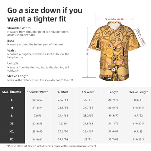 Chemise hawaïenne arbre de vie EdWal pour vos soirées plage et vacances d'été