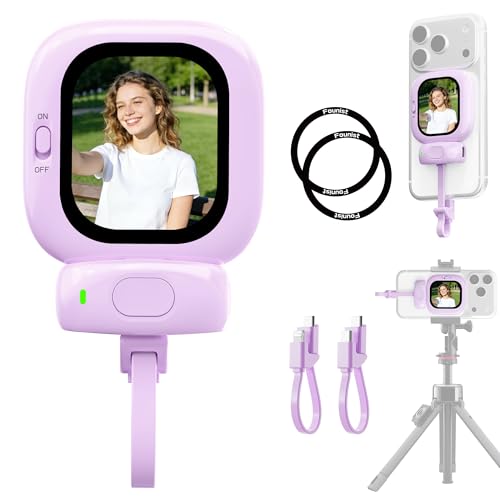 Mini monitor selfie para cámara trasera de móvil Vlogmate para vlogging y TikTok