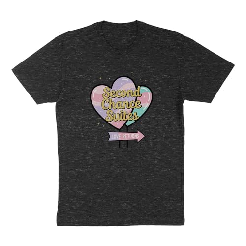 TeesAndTankYou Second Chance Suites Shirt Unisex 3X-Large Dark Heather Grey