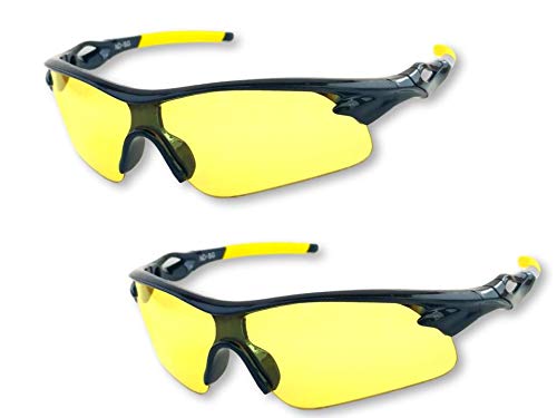 iLumen8 BEST Shooting Glasses UV Blacklight Yellow Vision Safety Eye protection