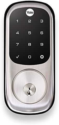 Yale Security YRD226-ZW2-619 YRD226ZW2619 Touchscreen Deadbolt, Satin Nickel