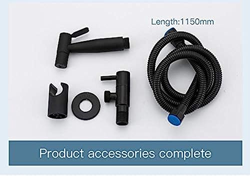 Douchette bidet noire murale pour hygiène intime et WC - 7