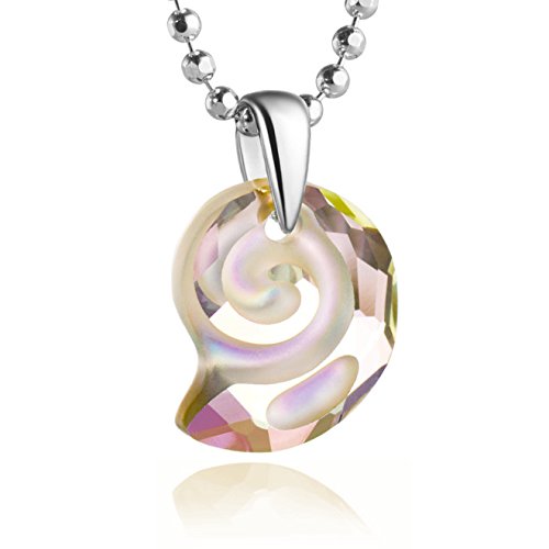 Butterfly Silberkette Mit Meeresmuschel-Anhänger – Verstellbar 36–39 Cm, Silber 925, Für Allergiker